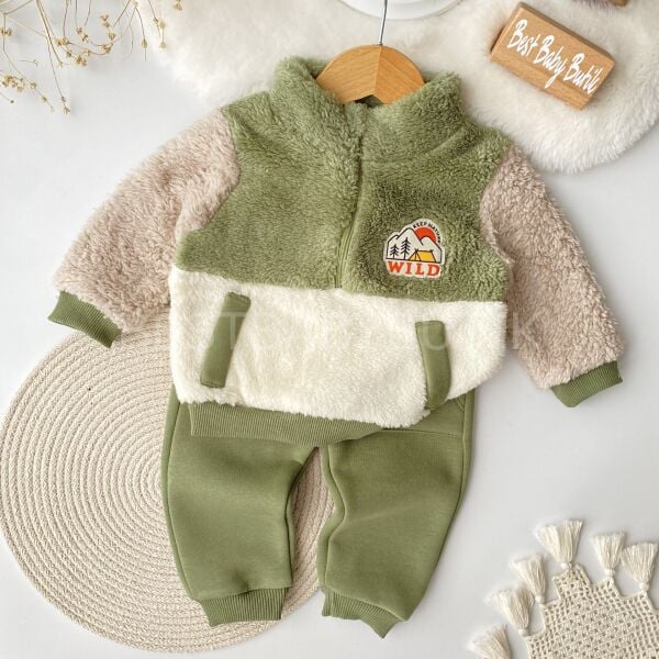 Wild Peluş Welsoft Fermuarlı Takım