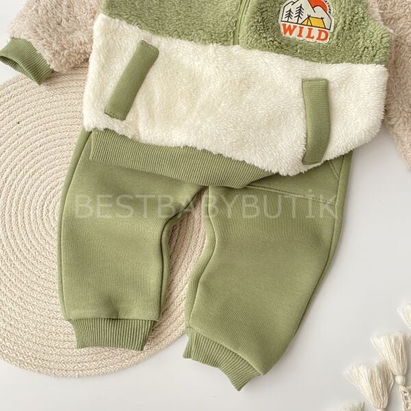 Wild Peluş Welsoft Fermuarlı Takım