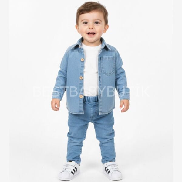 Edwırd Mini Cep Detaylı 3’Lü Kot Takım