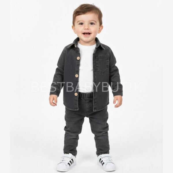 Edwırd Mini Cep Detaylı 3’Lü Kot Takım