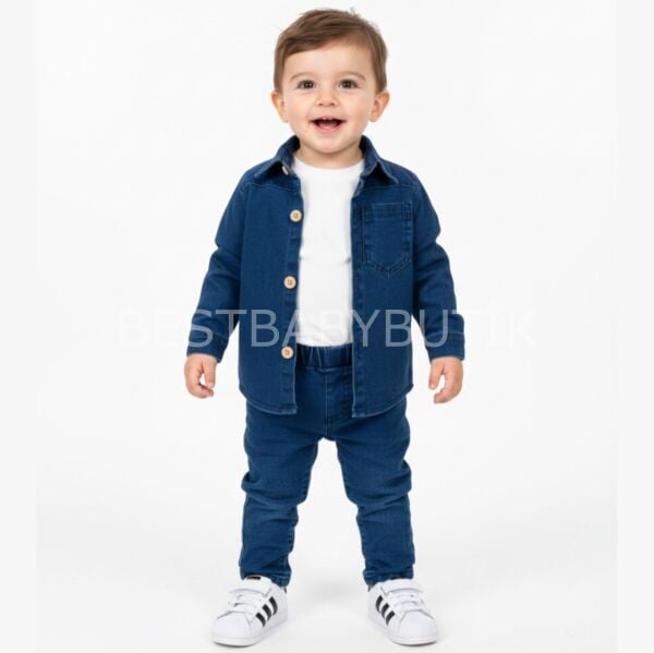 Edwırd Mini Cep Detaylı 3’Lü Kot Takım