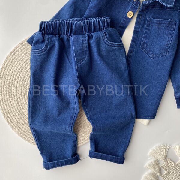 Edwırd Mini Cep Detaylı 3’Lü Kot Takım