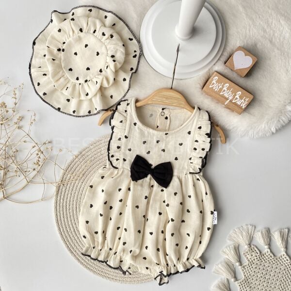 Kalpli Müslin Barbatöz Tulum Ve Fötr Şapkası