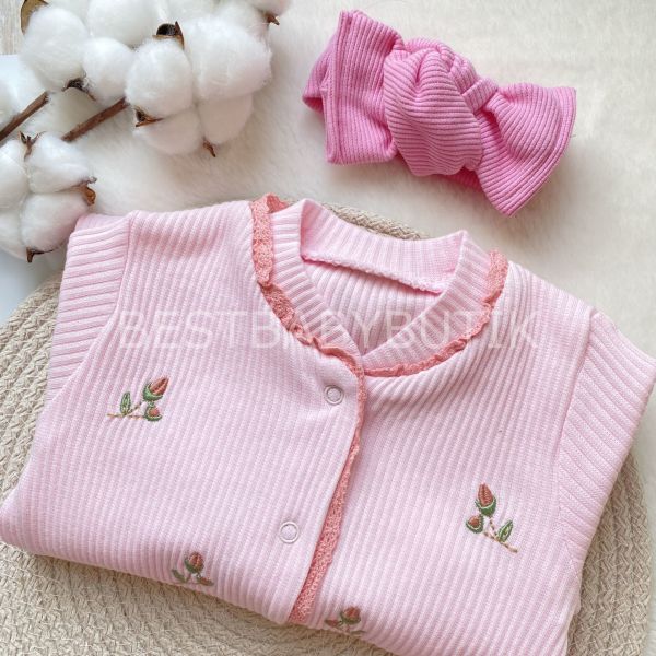 ŞAKAYIK ÇİÇEK İŞLEMELİ FİTİLLİ TULUM (bandana DAHİL DEĞİL)
