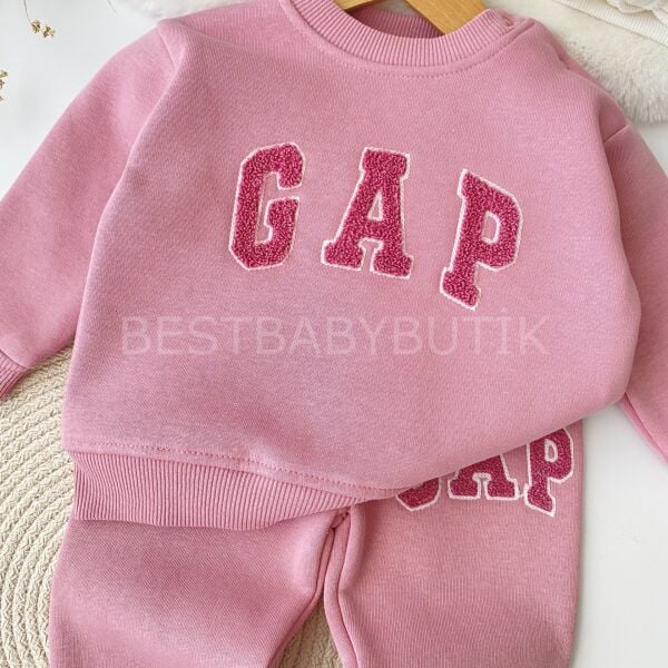 GAP Yazı Detaylı Şardonlu 2’Li Takım