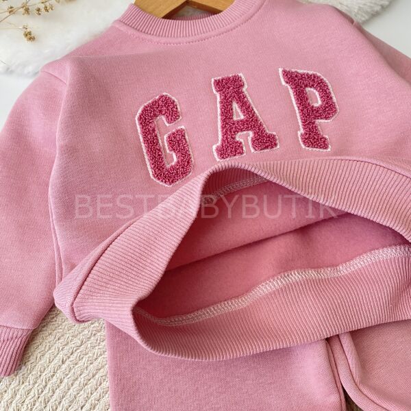 GAP Yazı Detaylı Şardonlu 2’Li Takım