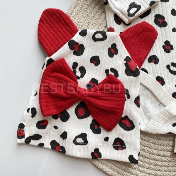 LEOPAR DESENLİ 3’LÜ TAKIM