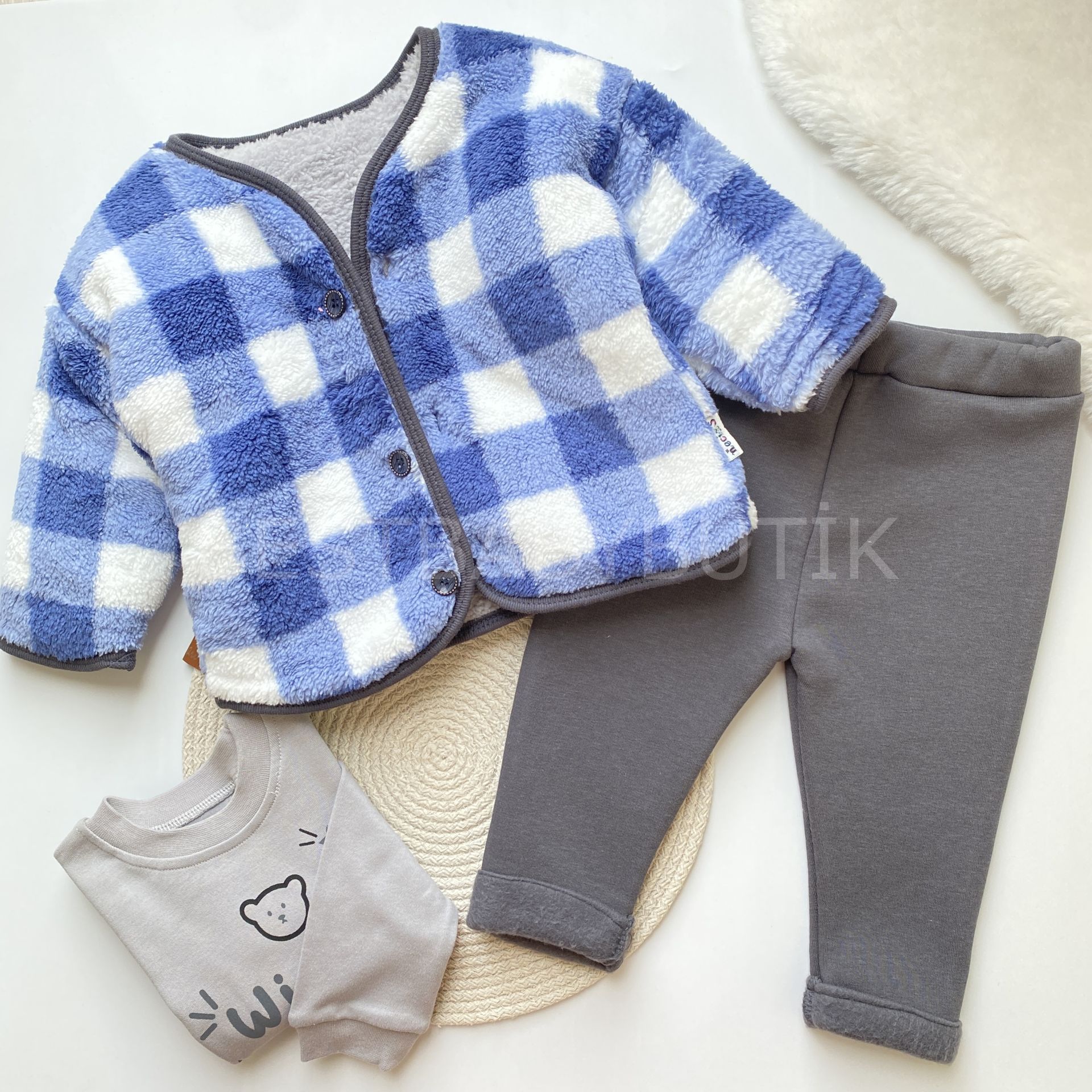 PÖTİKARE PELUŞ MONTLU 3’LÜ TAKIM 9-12 AY