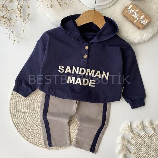 Sandman Made Kapşonlu Eşofman Takımı