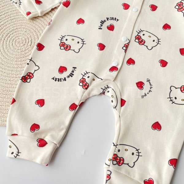Hello Kitty Baskılı Tulum