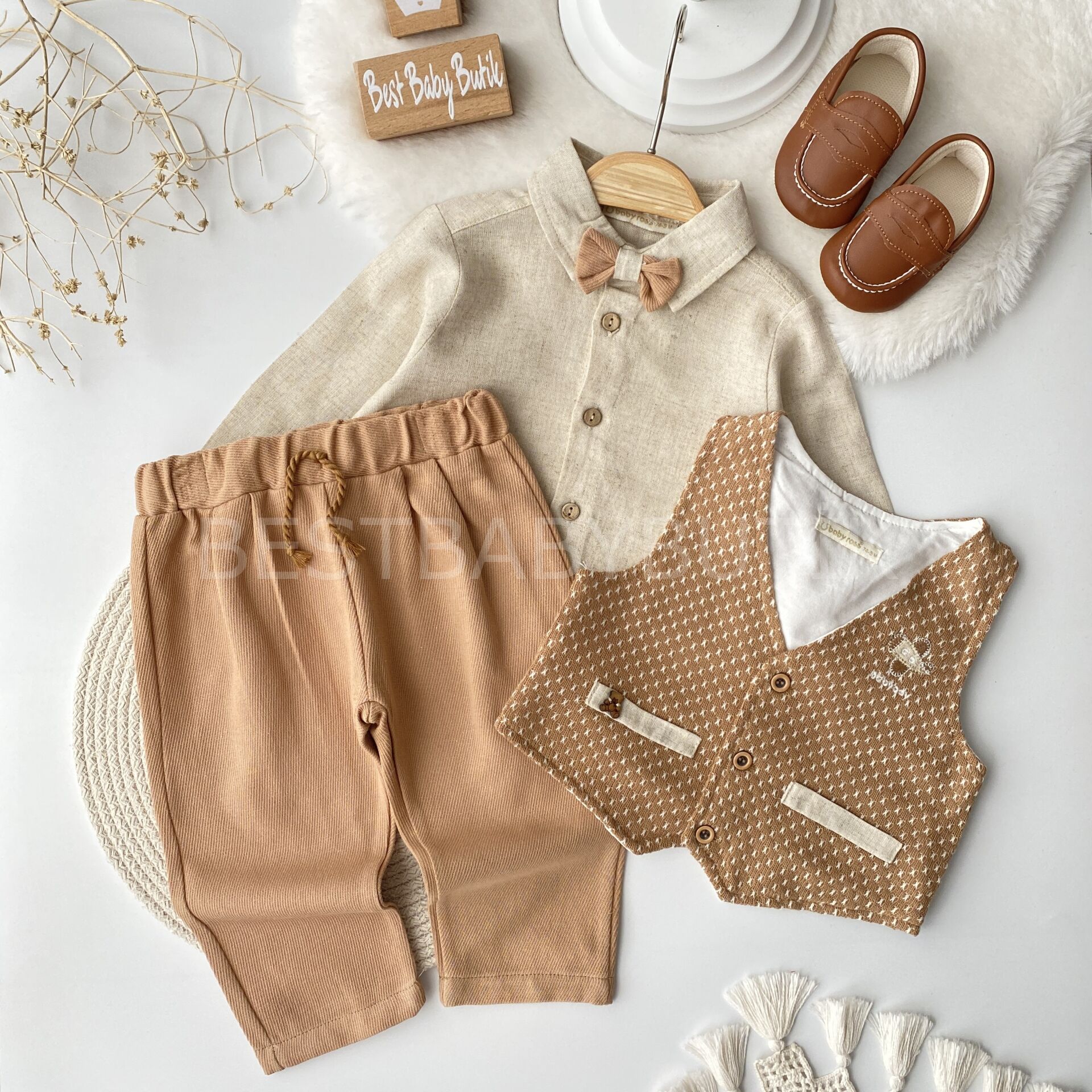 Edwırd Premium Yelekli Ayakkabılı 5’Li Takım