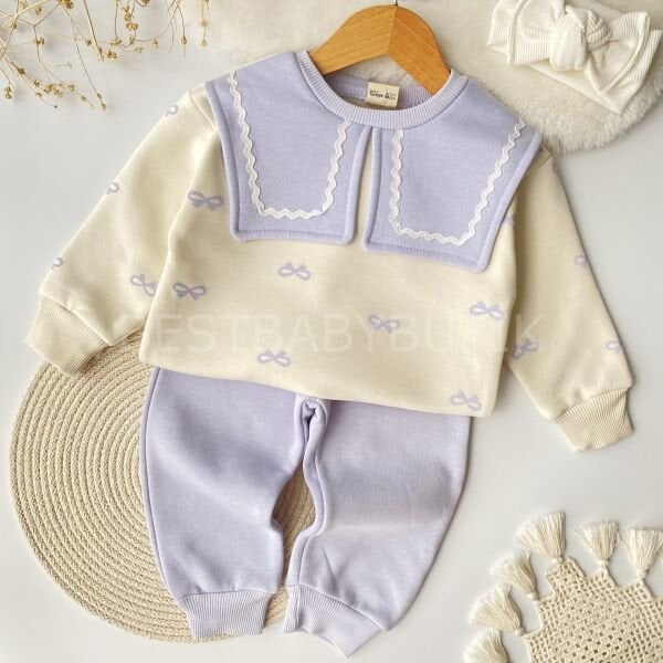 Kurdale Baskılı Kare Yakalı Şardonlu 2’Li Takım