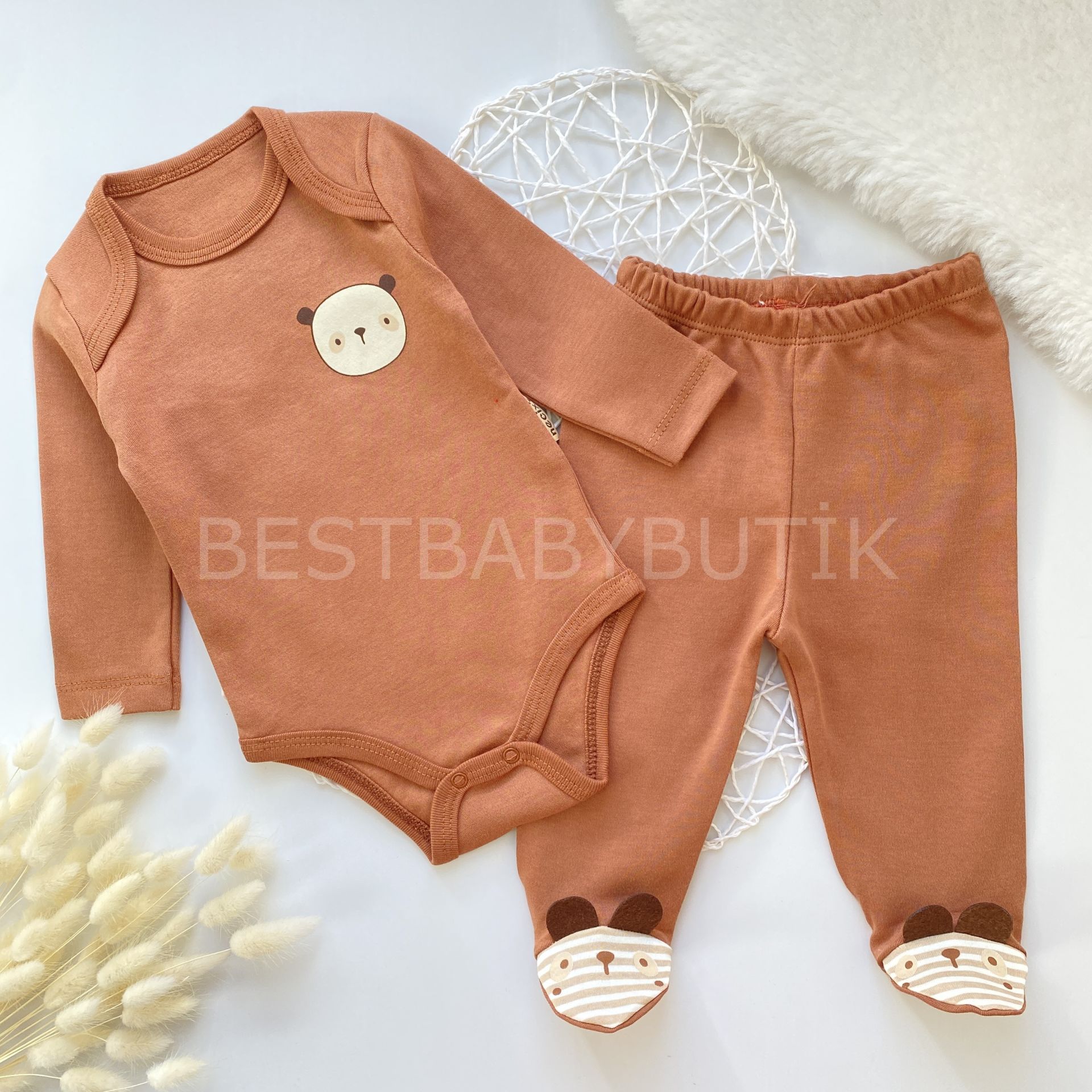 BEAR ÇİZGİLİ ALT ÜST TAKIM
