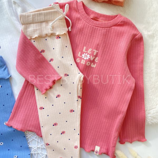 LOVE UÇUŞAN PAPATYALAR FİTİLLİ ALT ÜST 2’Lİ TAKIM