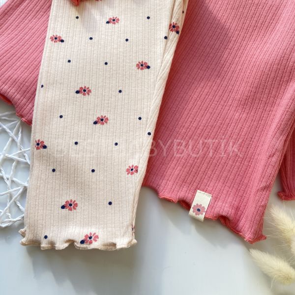 LOVE UÇUŞAN PAPATYALAR FİTİLLİ ALT ÜST 2’Lİ TAKIM