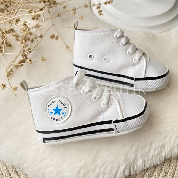Beyaz Bebek Convers Ayakkabı