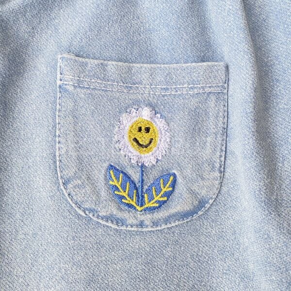 İlkbahar Konseptli Pamuklu Kot Takım