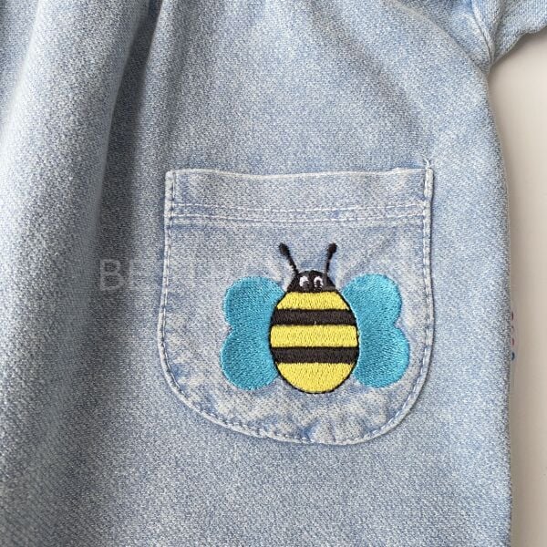 İlkbahar Konseptli Pamuklu Kot Takım