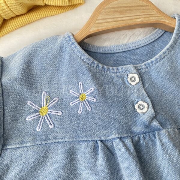 İlkbahar Konseptli Pamuklu Kot Takım