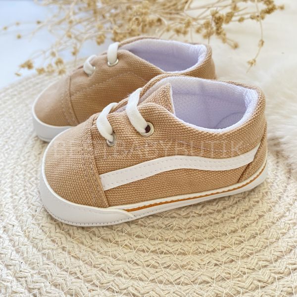 VANS BEJ RENK KETEN YUMUŞAK SPOR AYAKKABI