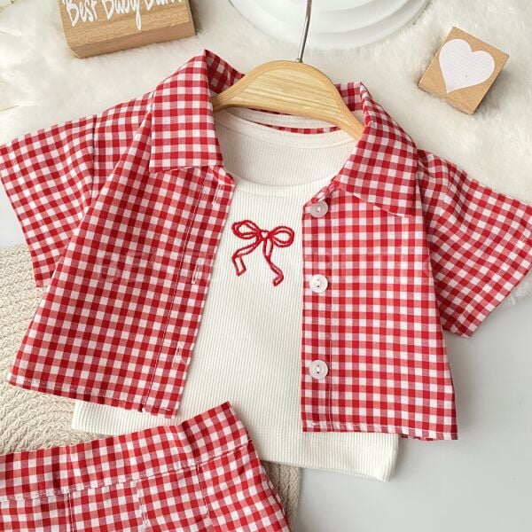 Miya Badili Pötikare Crop Gömlek Ve Etekli Takım