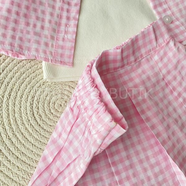 Miya Badili Pötikare Crop Gömlek Ve Etekli Takım 18-24 AY