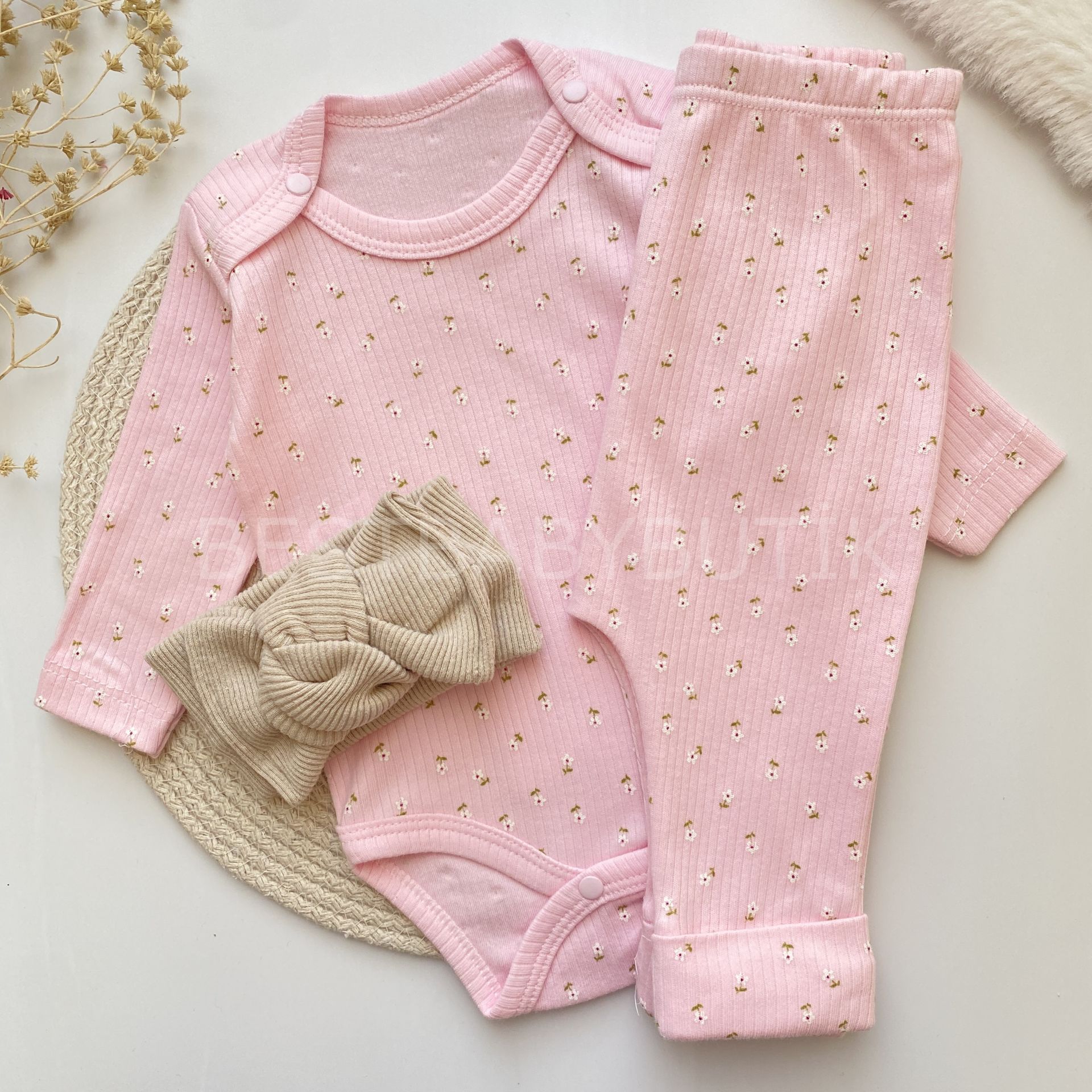 ÇITIR ÇİÇEKLİ FİTİLLİ 2’Lİ ZIBIN SETİ