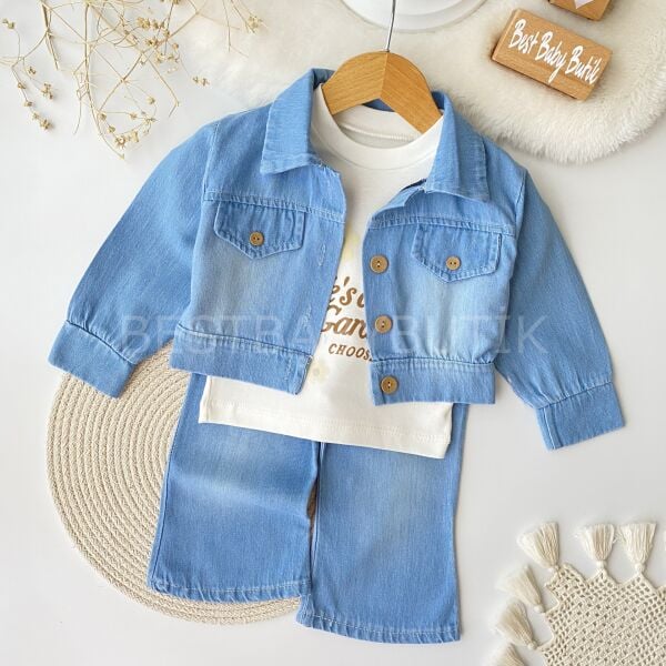 Milla Kot Ceketli Bol Paça 3’Lü Takım