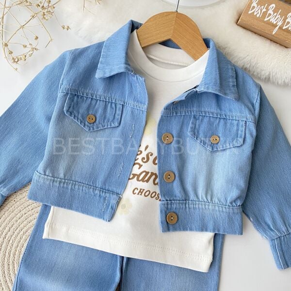 Milla Kot Ceketli Bol Paça 3’Lü Takım