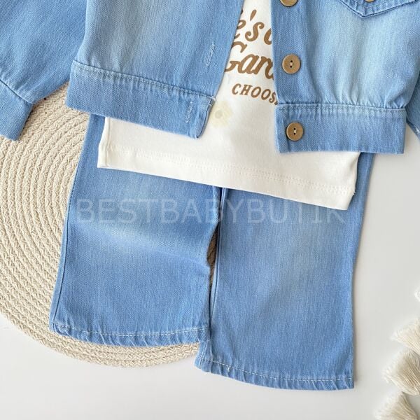 Milla Kot Ceketli Bol Paça 3’Lü Takım