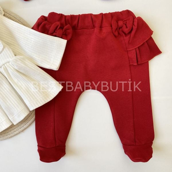 PREMİUM SEVGİ SERİSİ FİSTO VE KALP DETAYLI 10 PARÇA HASTANE ÇIKIŞI SETİ