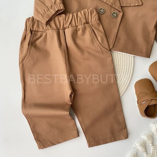 Gabardin Ceketli 3’Lü Takım 3 YAŞ