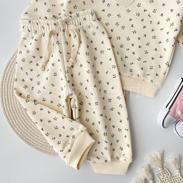 Premium Kalpli Minik Çiçekli 2’Li Takım