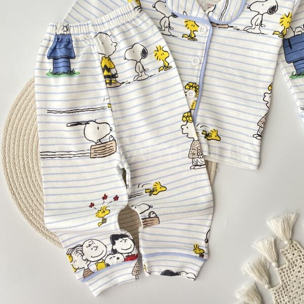Snoopy Baskılı Pijama Takımı