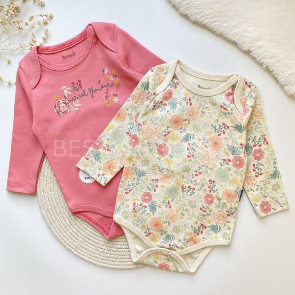 NATUREL FLOWERS UZUN KOLLU 2’Lİ ZIBIN SETİ
