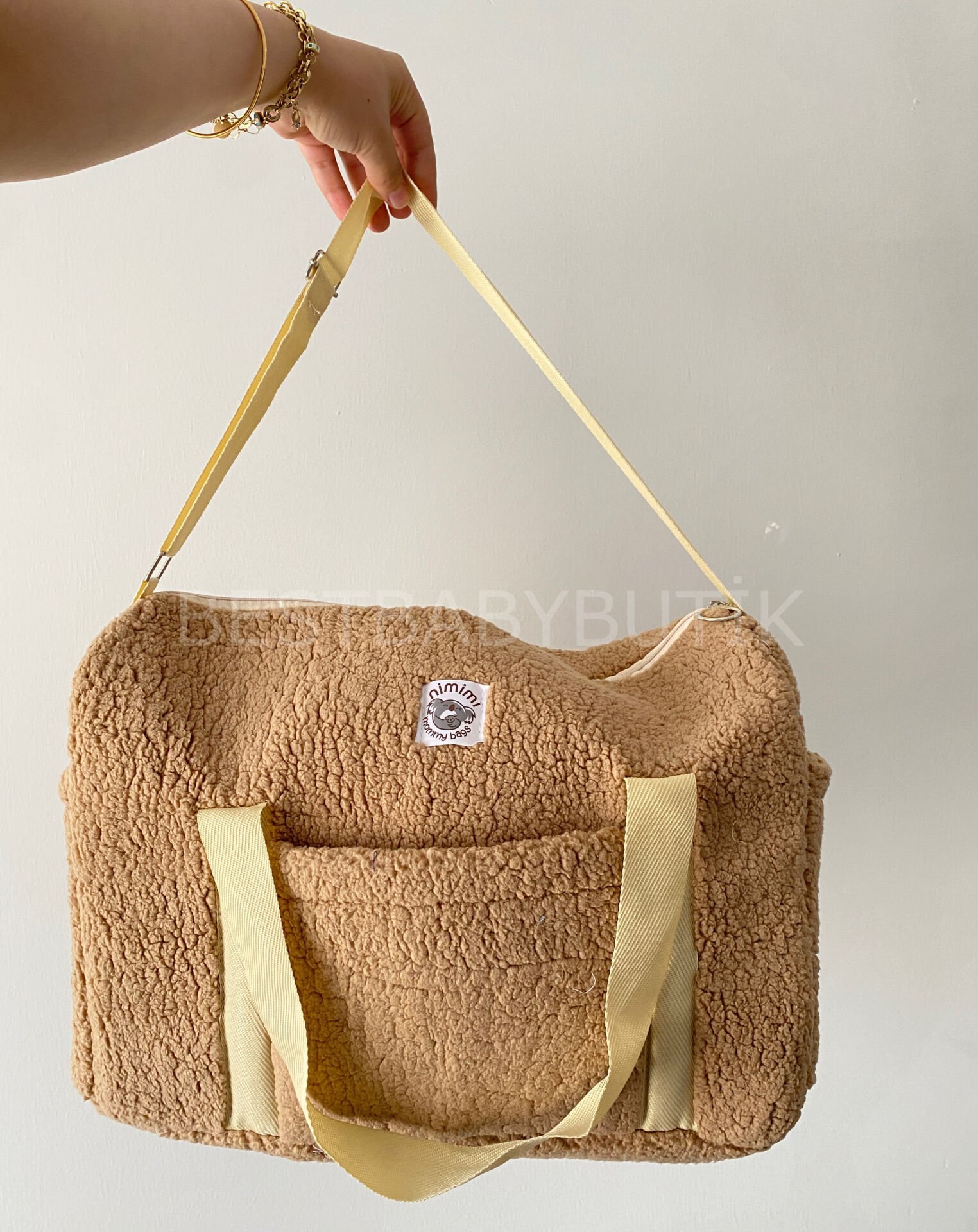 PELUŞ TEDDY  BEBEK ÇANTASI