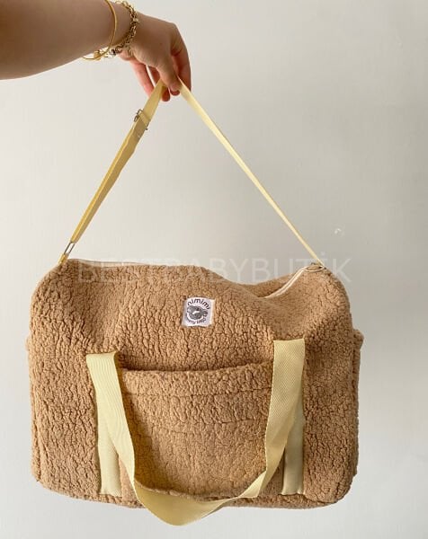 PELUŞ TEDDY  BEBEK ÇANTASI