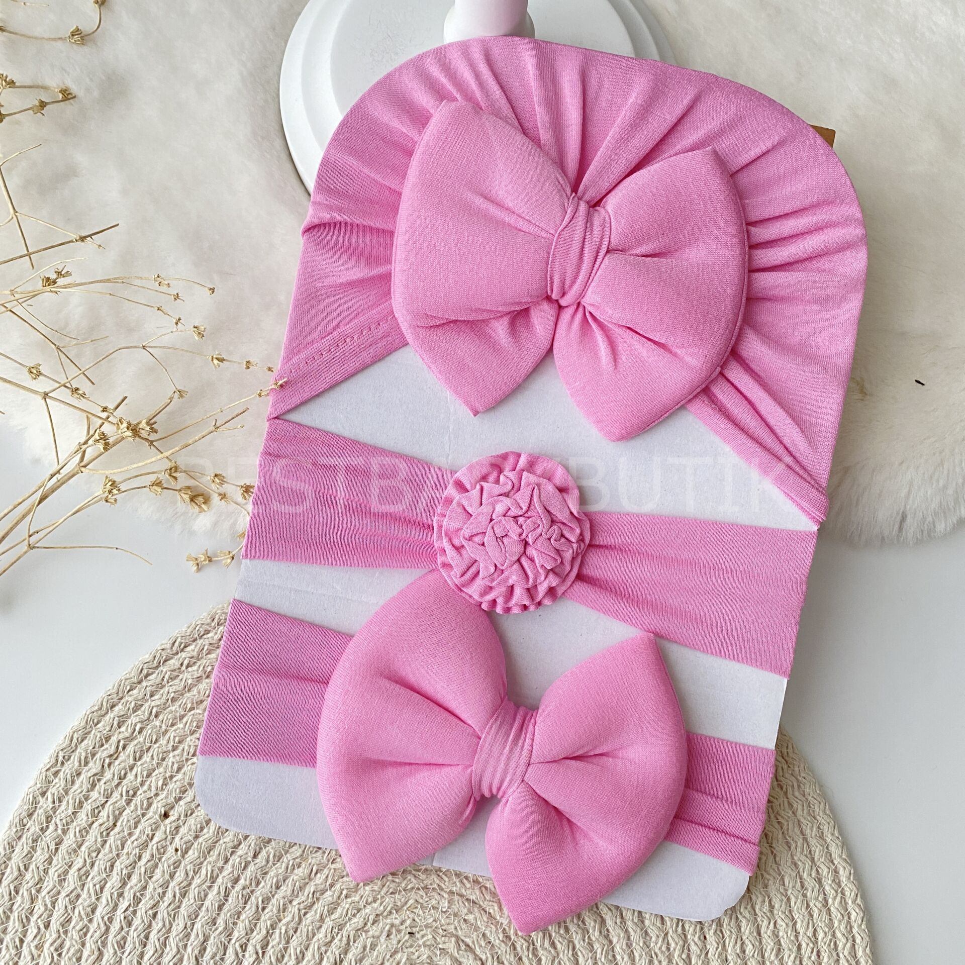 Fiyonk 3’Lü Bere Bandana Seti