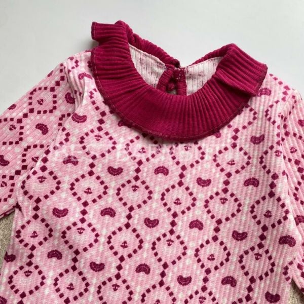 ÇİNİ DESENLİ FİTİLLİ  TULUM 3-6 AY