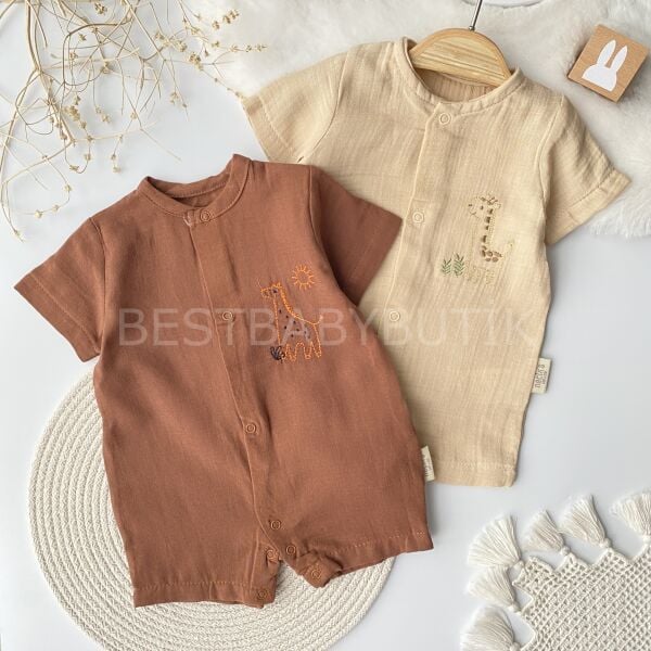 Nakışlı Müslin 2’Li Tulum