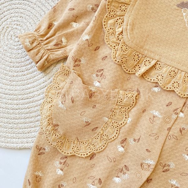 JASMİNE VİNTAGE FİSTO ÖNLÜK DETAYLI TULUM