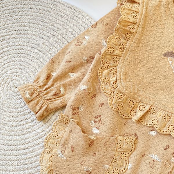 JASMİNE VİNTAGE FİSTO ÖNLÜK DETAYLI TULUM