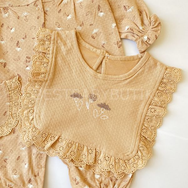 JASMİNE VİNTAGE FİSTO ÖNLÜK DETAYLI TULUM